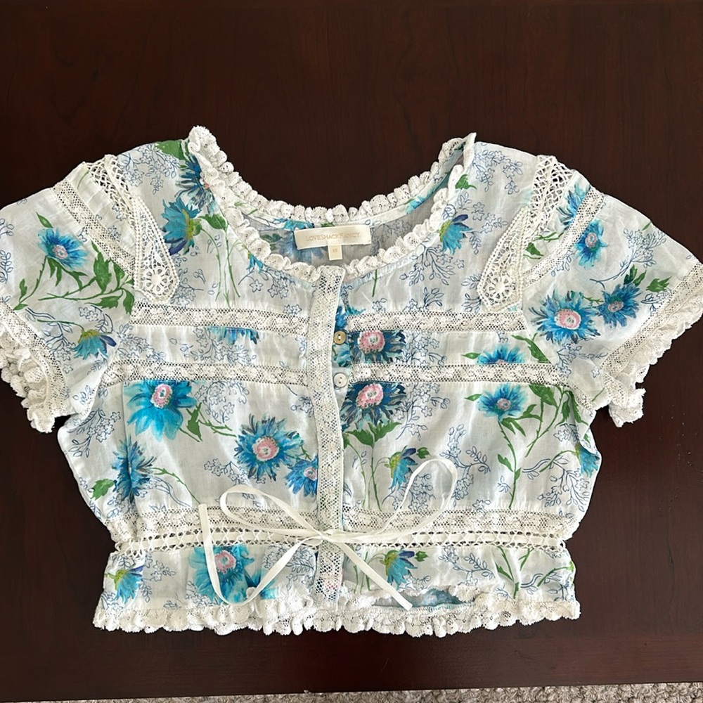 Love shack fancy top